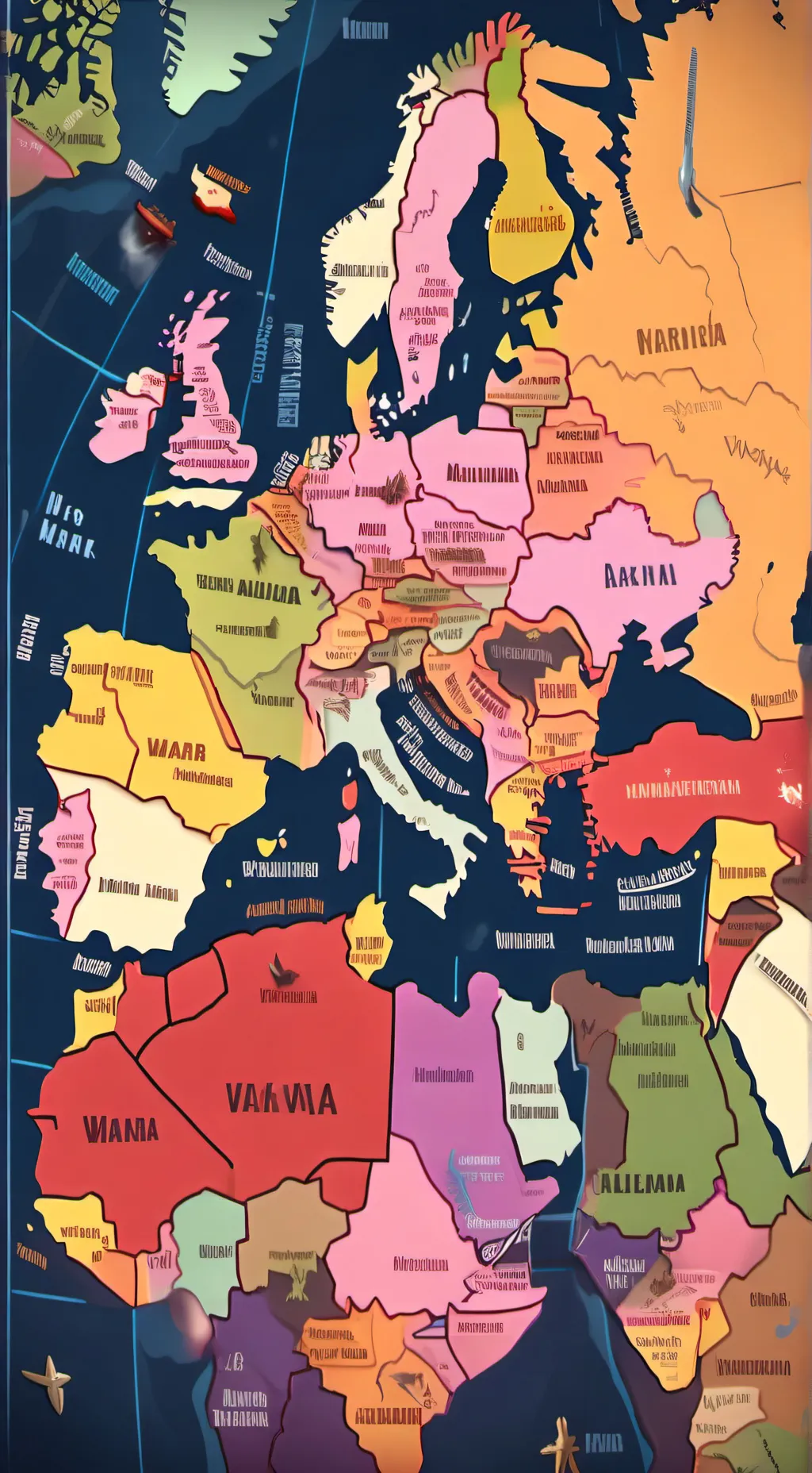 ai character: world war IV background
