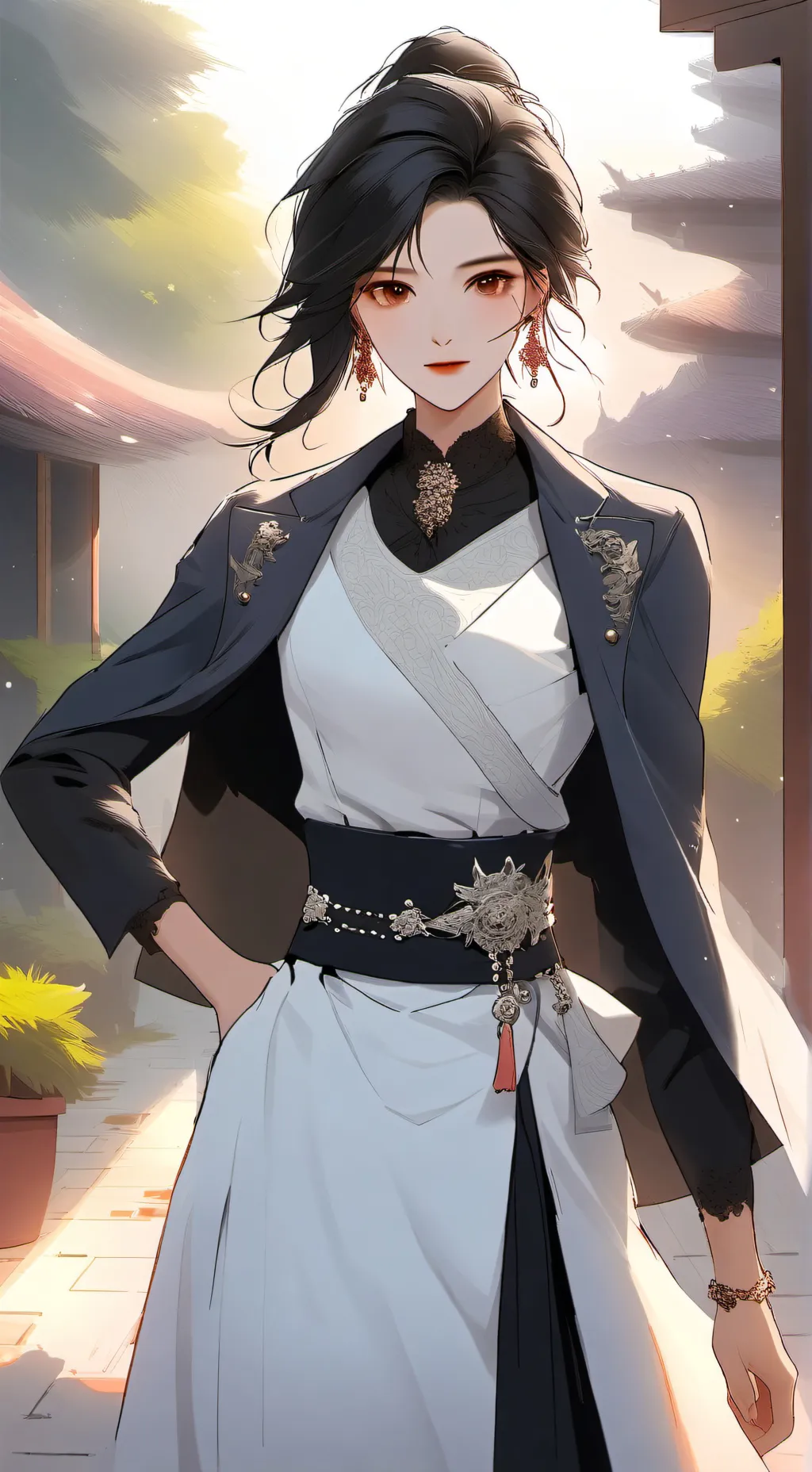 ai character: sophia background