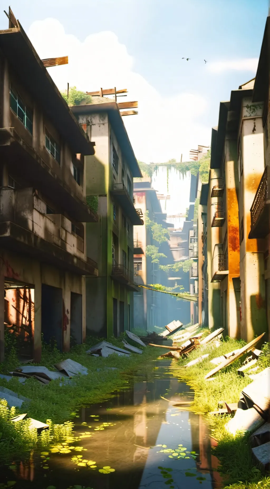 ai character: Neko outbreak  background