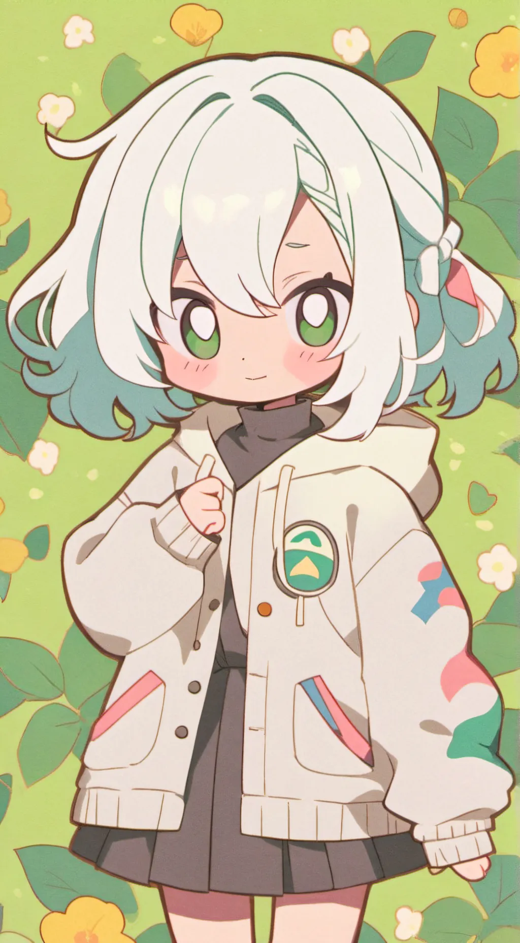 ai character: mha 👻 background