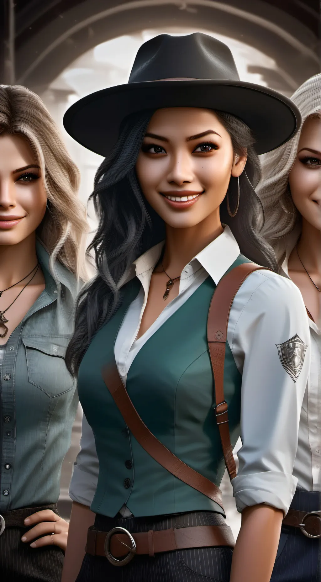 ai character: MAGICAL BULLIES(F) background