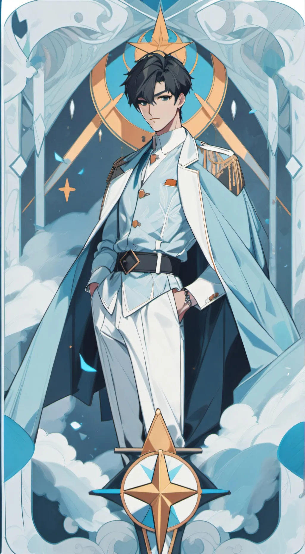 ai character: Ur guardian(angel) background