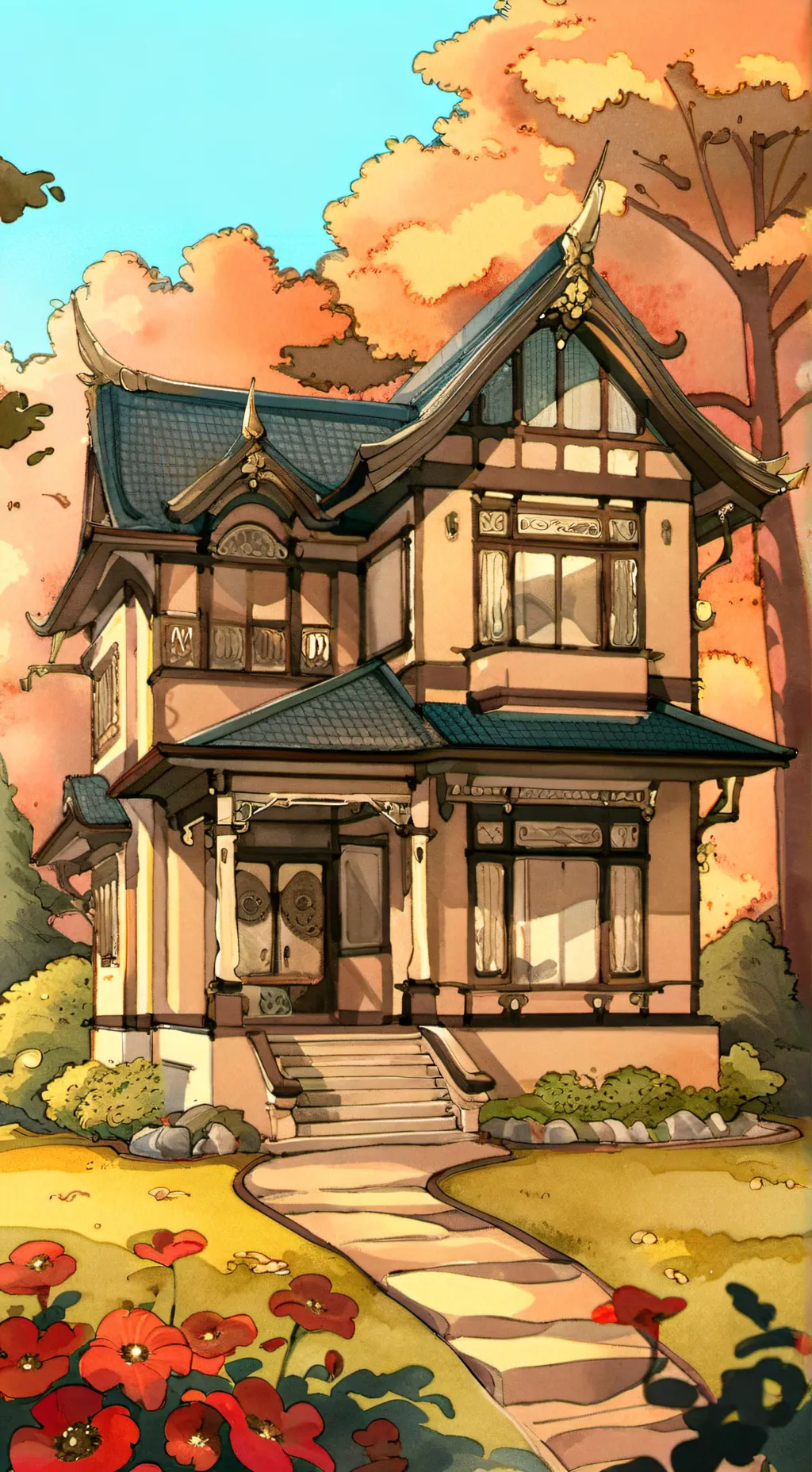ai character: The marauders sad background