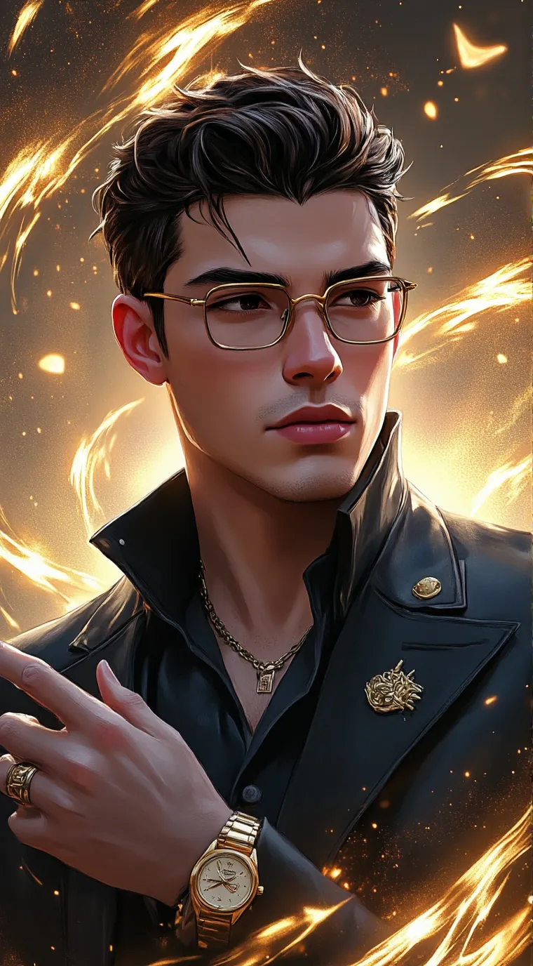 ai character: Ryan Goldberg  background