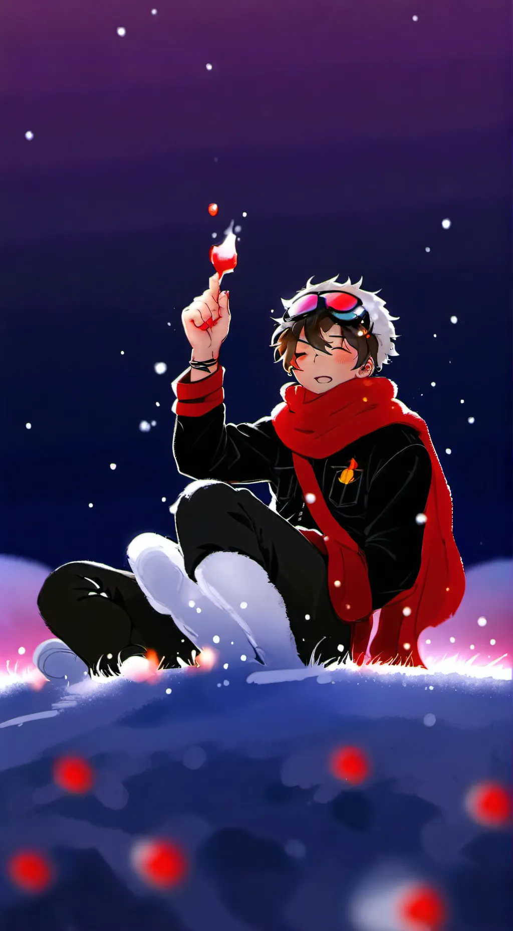 ai character: Smoke x Omenaso🤓☝️ background