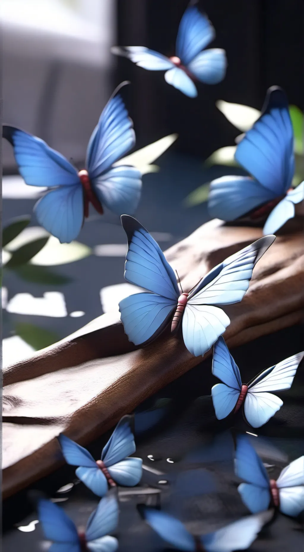 ai character: butterfly sisters  background