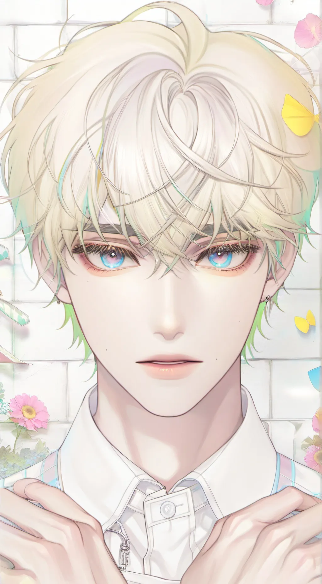 ai character: Blondie the Chronic Lateness background