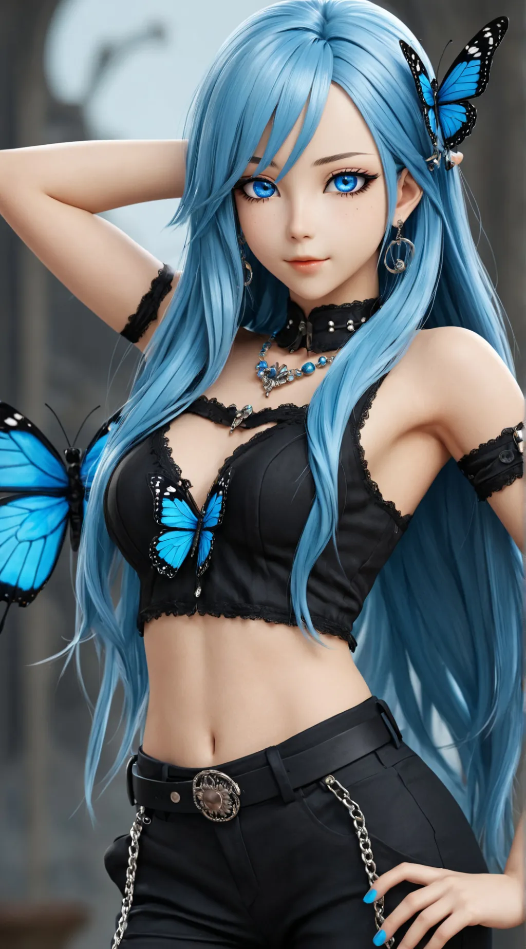 ai character: Luise Meyrink  background