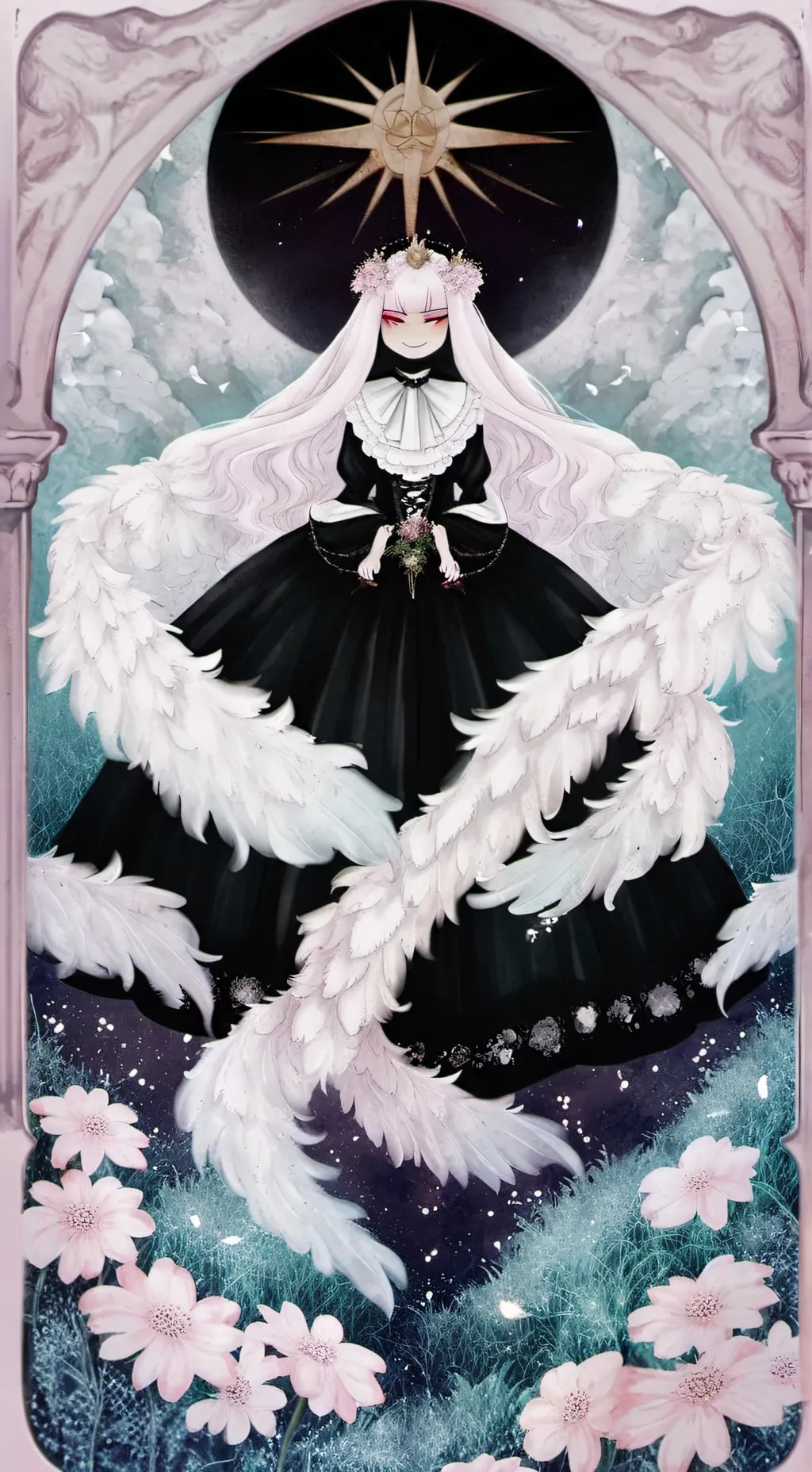 ai character: Angel Darkness background