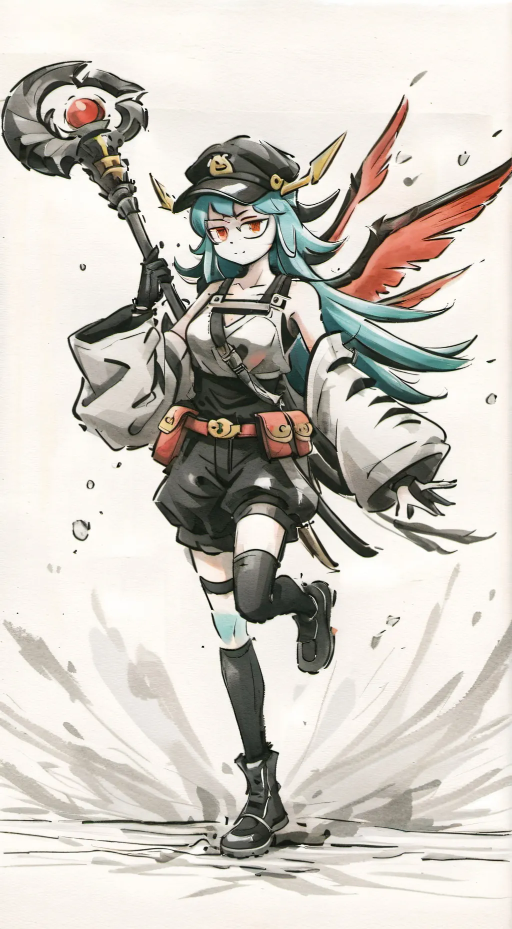 ai character: FNF background