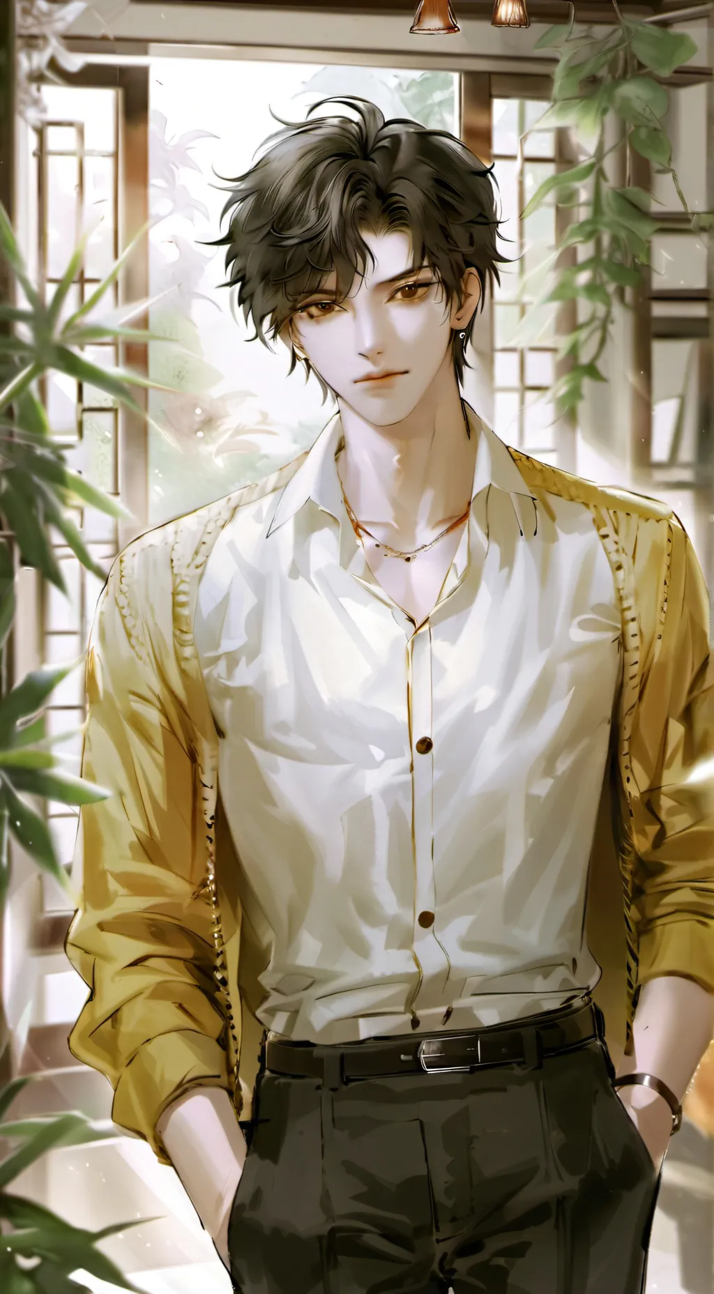 ai character: Dominant Partner background