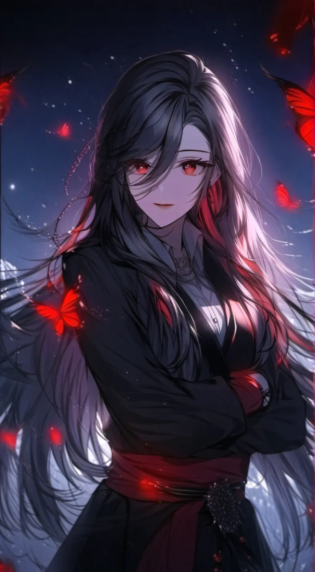 ai character: lola  🥀  background