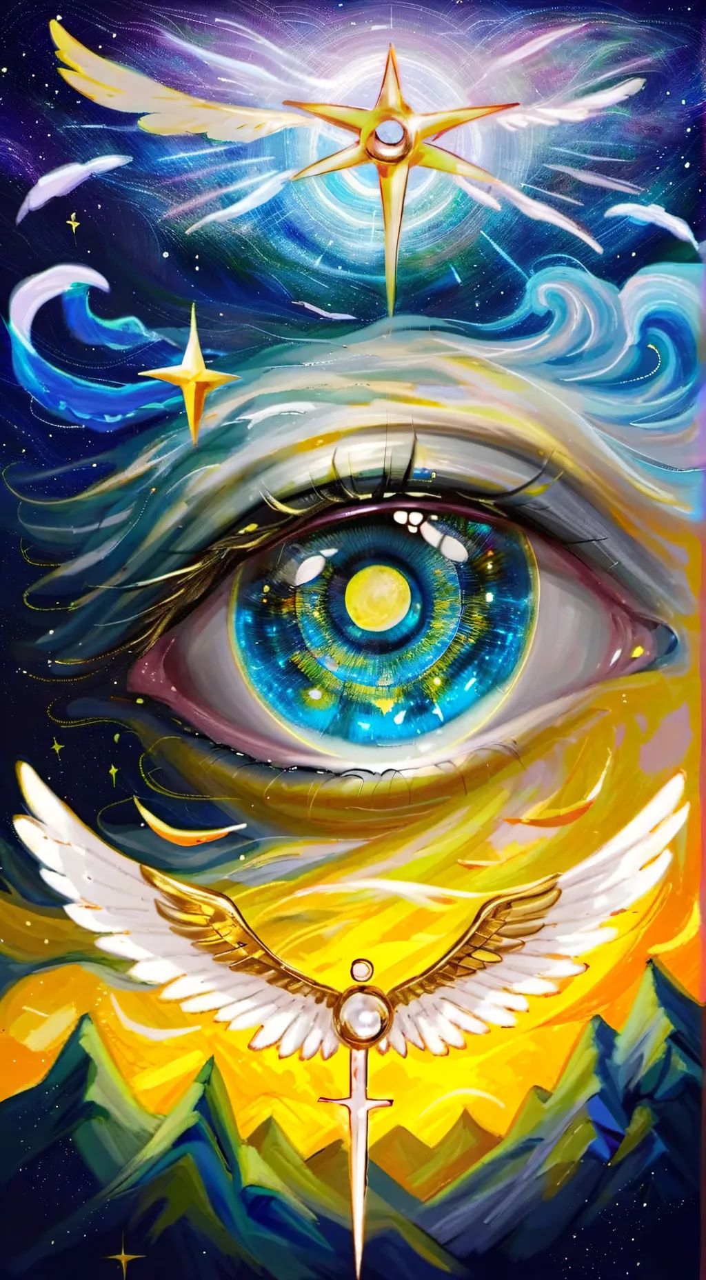 ai character: {Solarballs} background