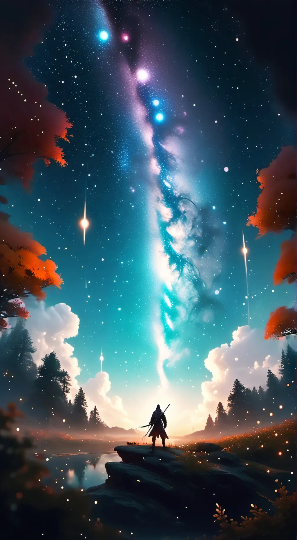 ai character: Un mundo estraño background