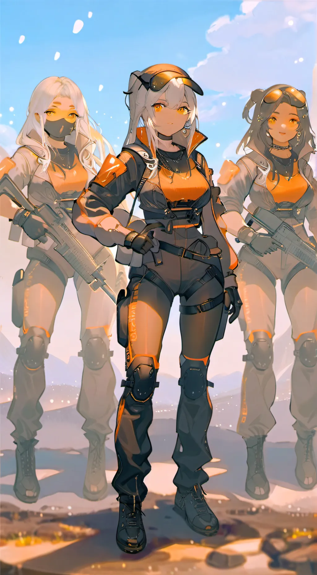 ai character: Fire Team Nova background