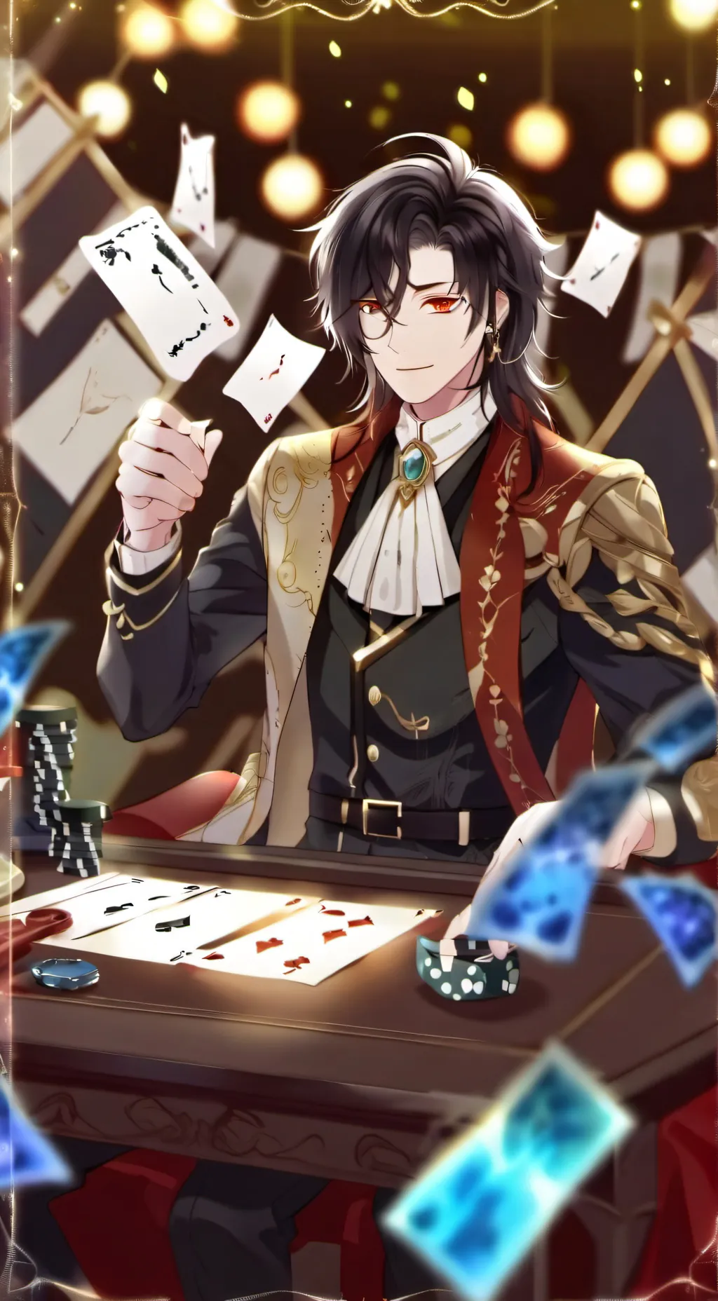 ai character: Benjamin background