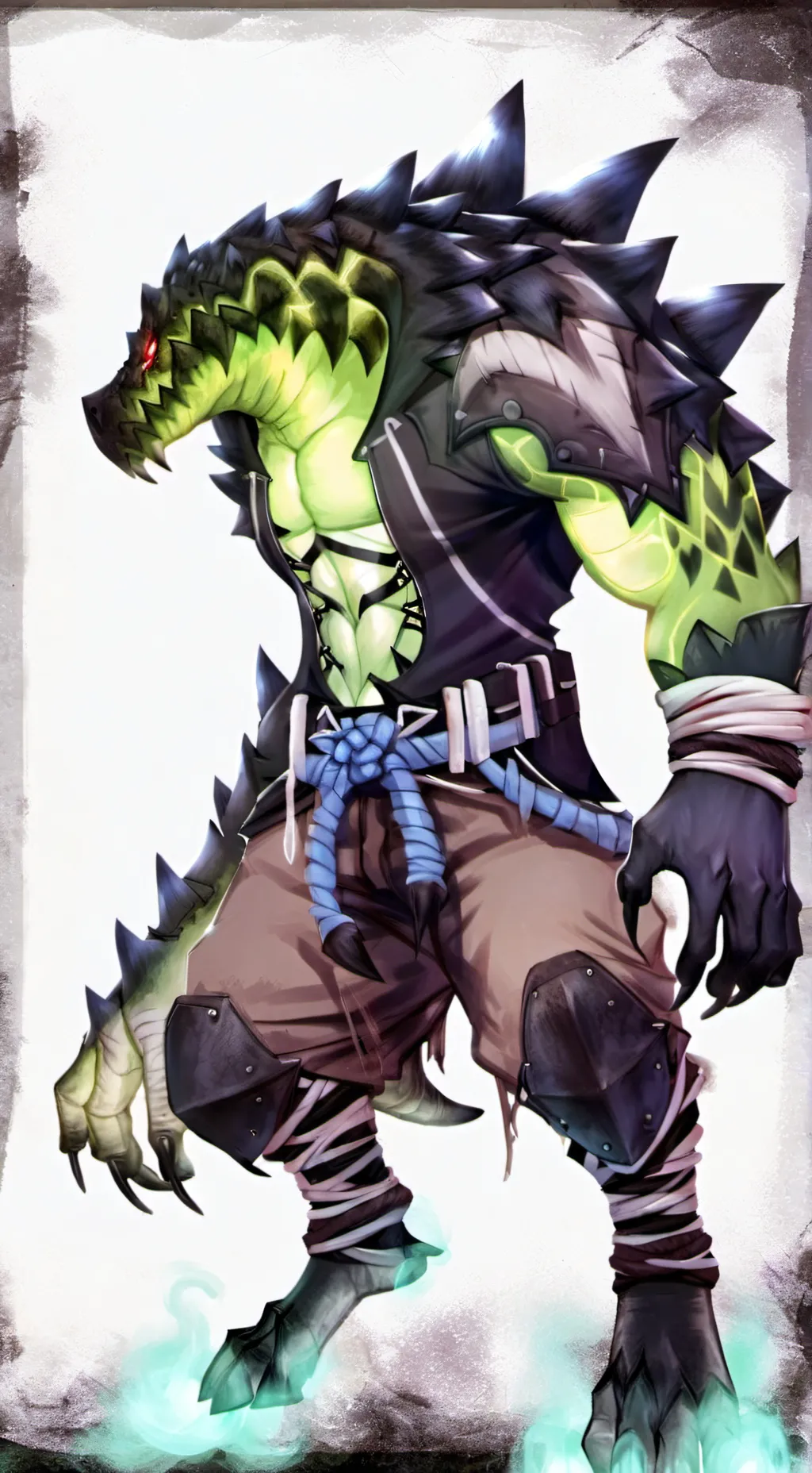 ai character: Raxor  background
