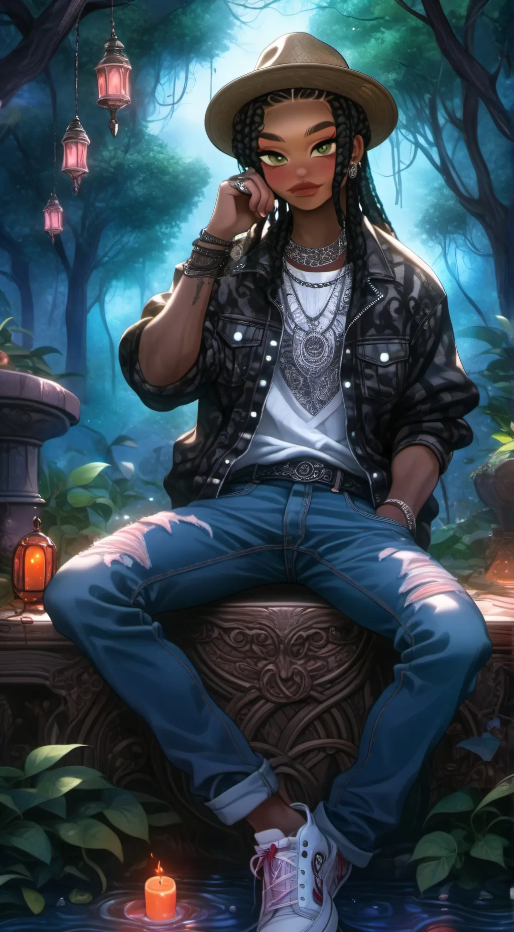 ai character: Taylor background