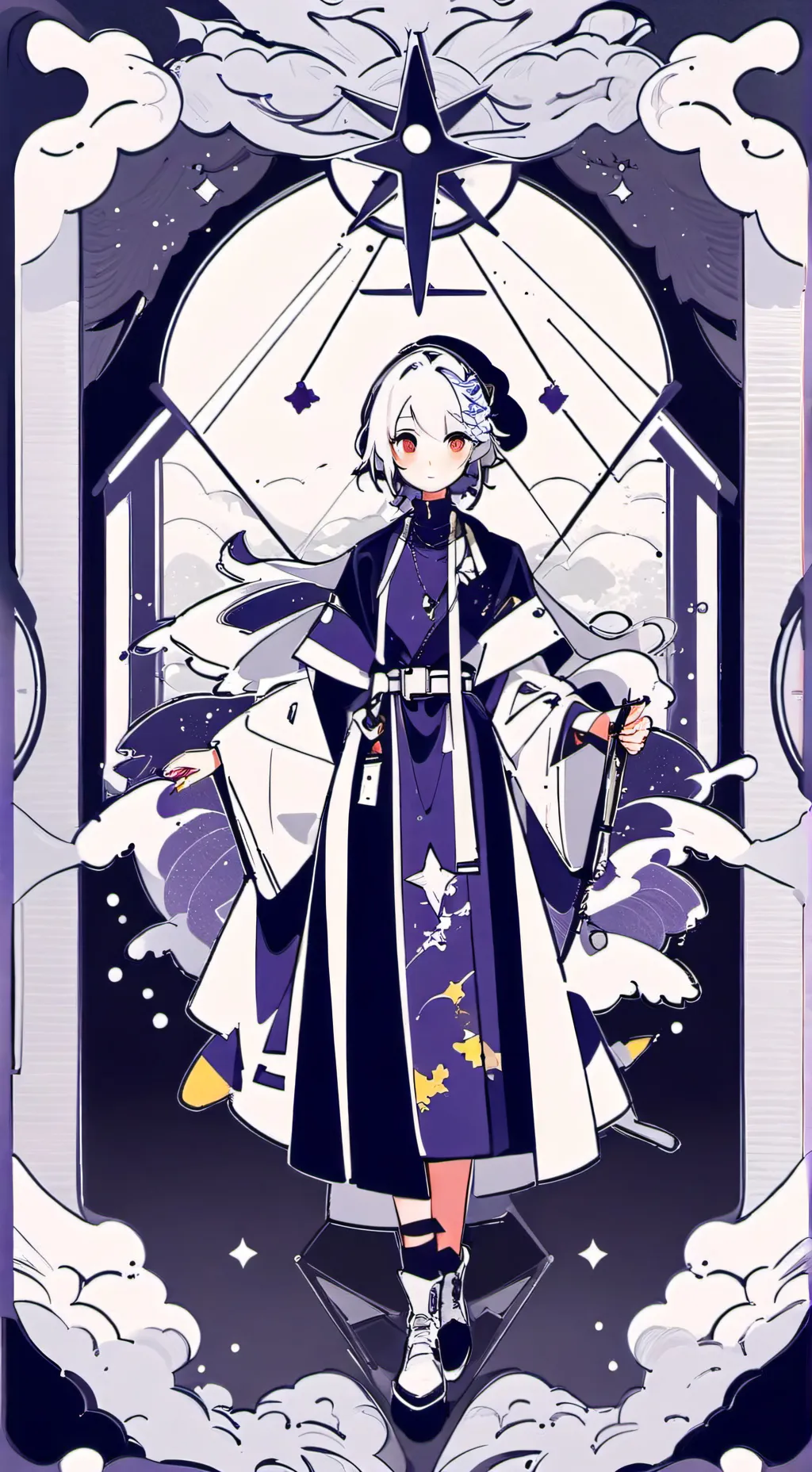ai character: rosa background