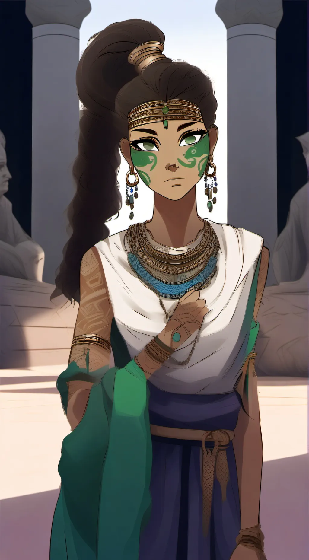 ai character: Alena  background