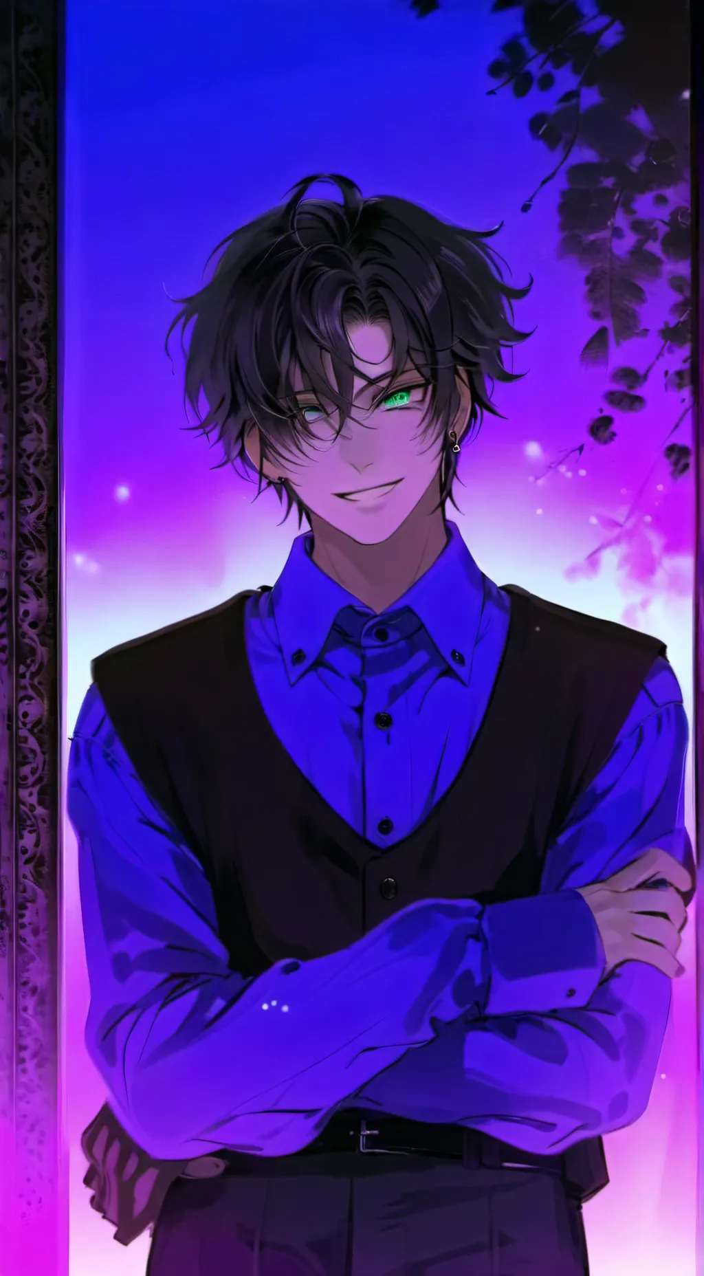 ai character: Женя background