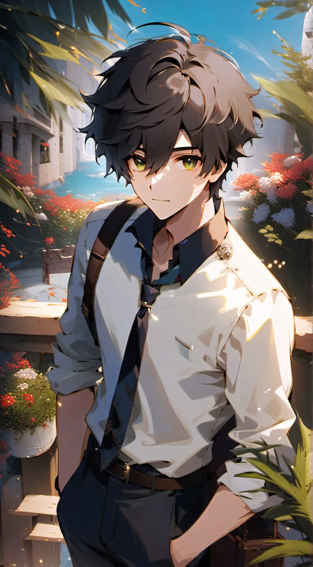 ai character: Roy background