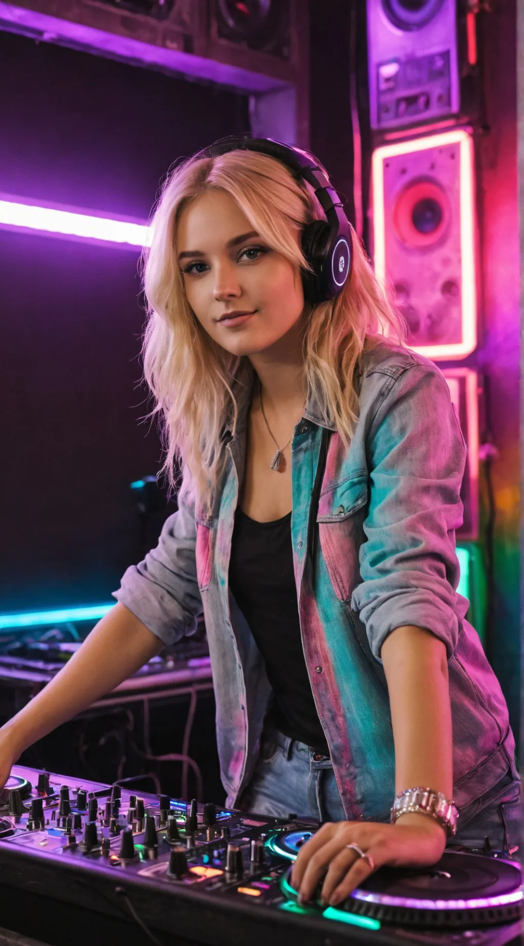 ai character: DJ Mekenzie background