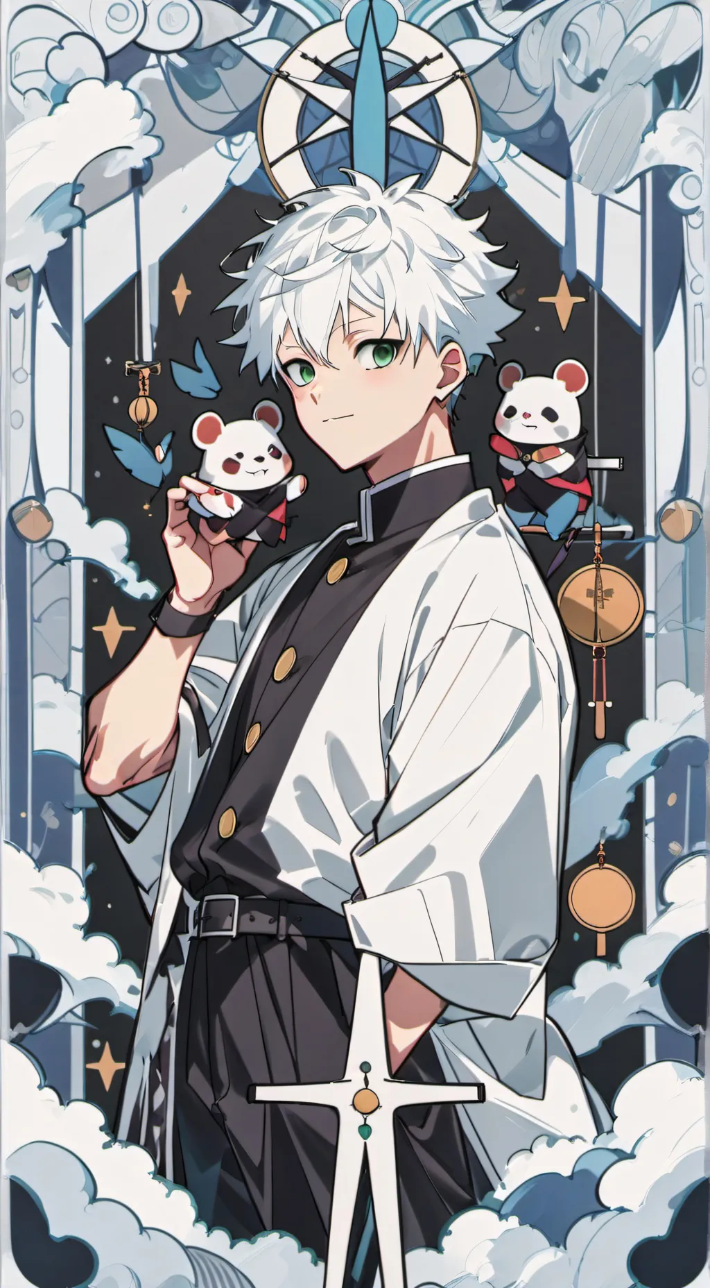 ai character: ★†JJK†★ background