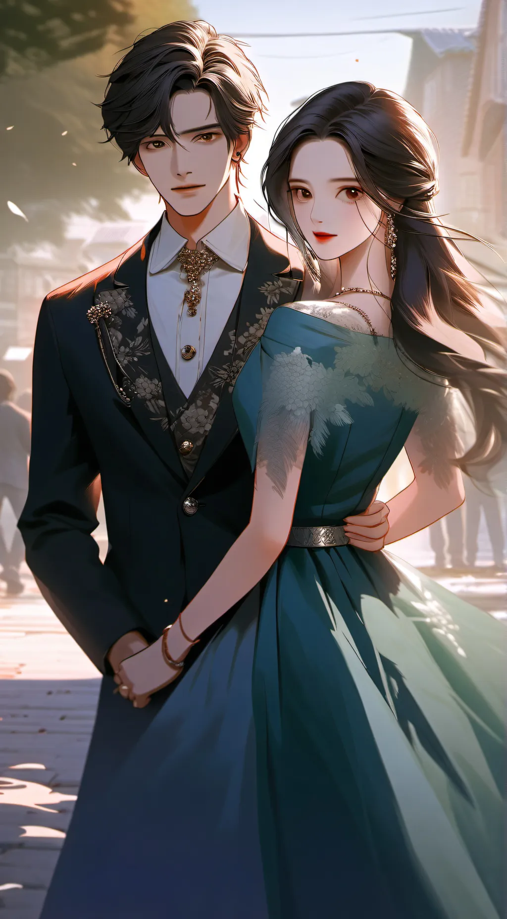 ai character: kny escuela background