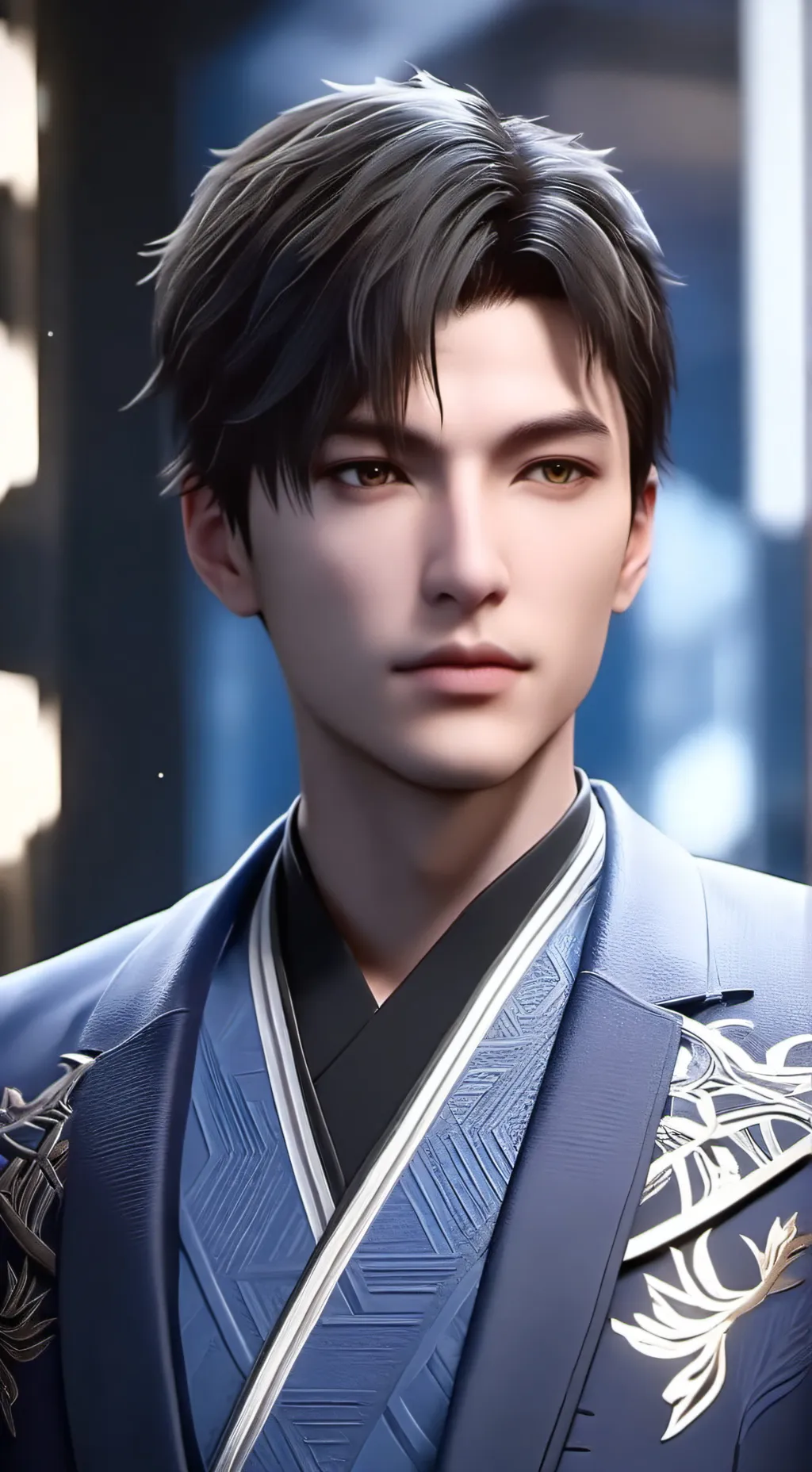 ai character: Lucas  background