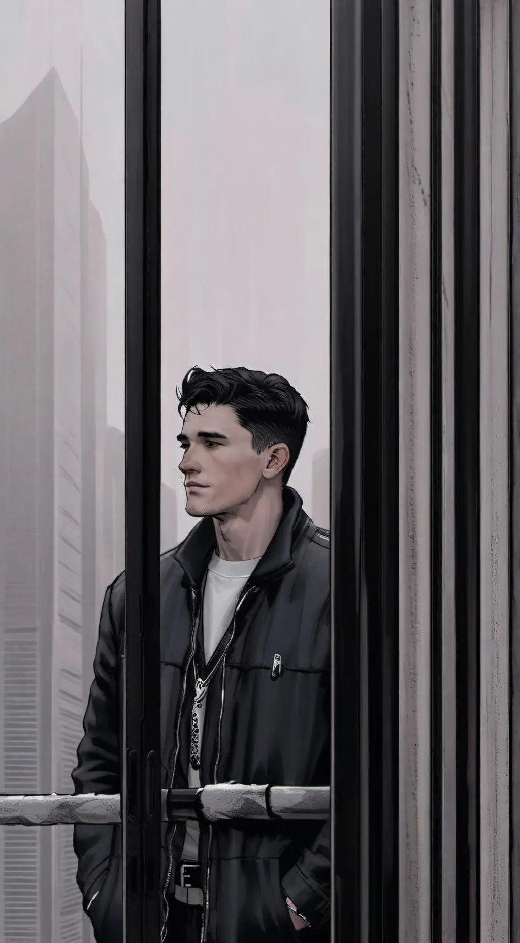 ai character: Denver-Nano Garcia background