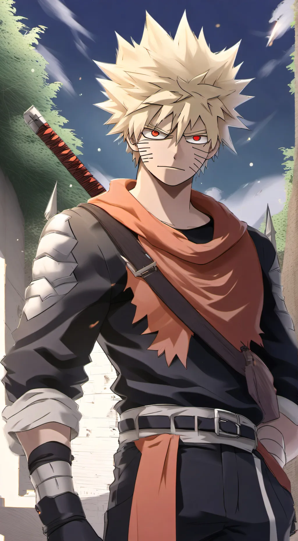 ai character: Mha  background