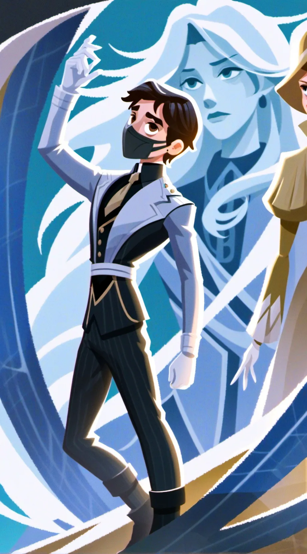 ai character: André  background