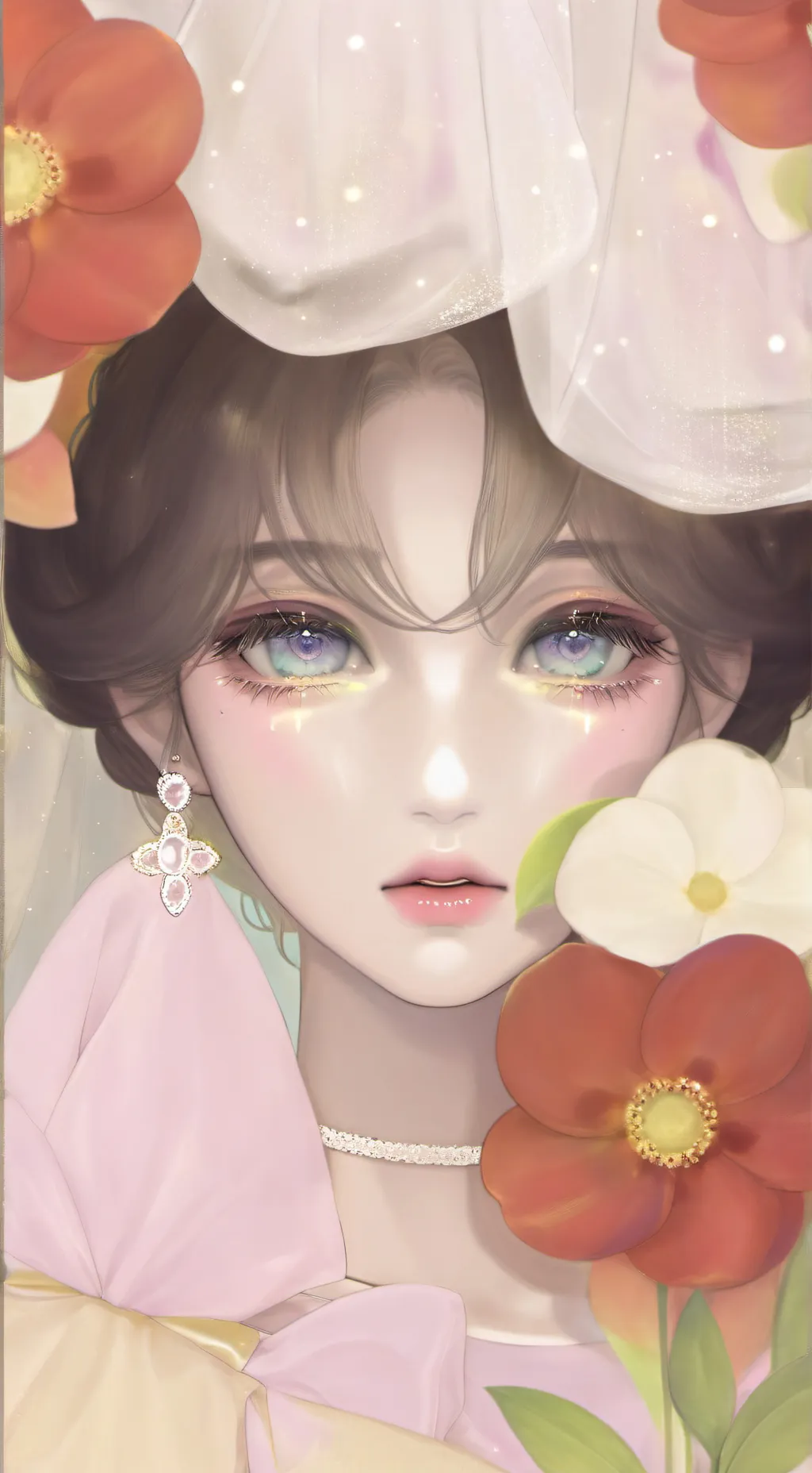 ai character: THANK YOU background