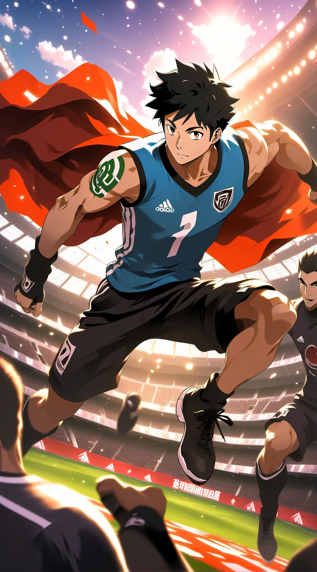 ai character: ENZO background