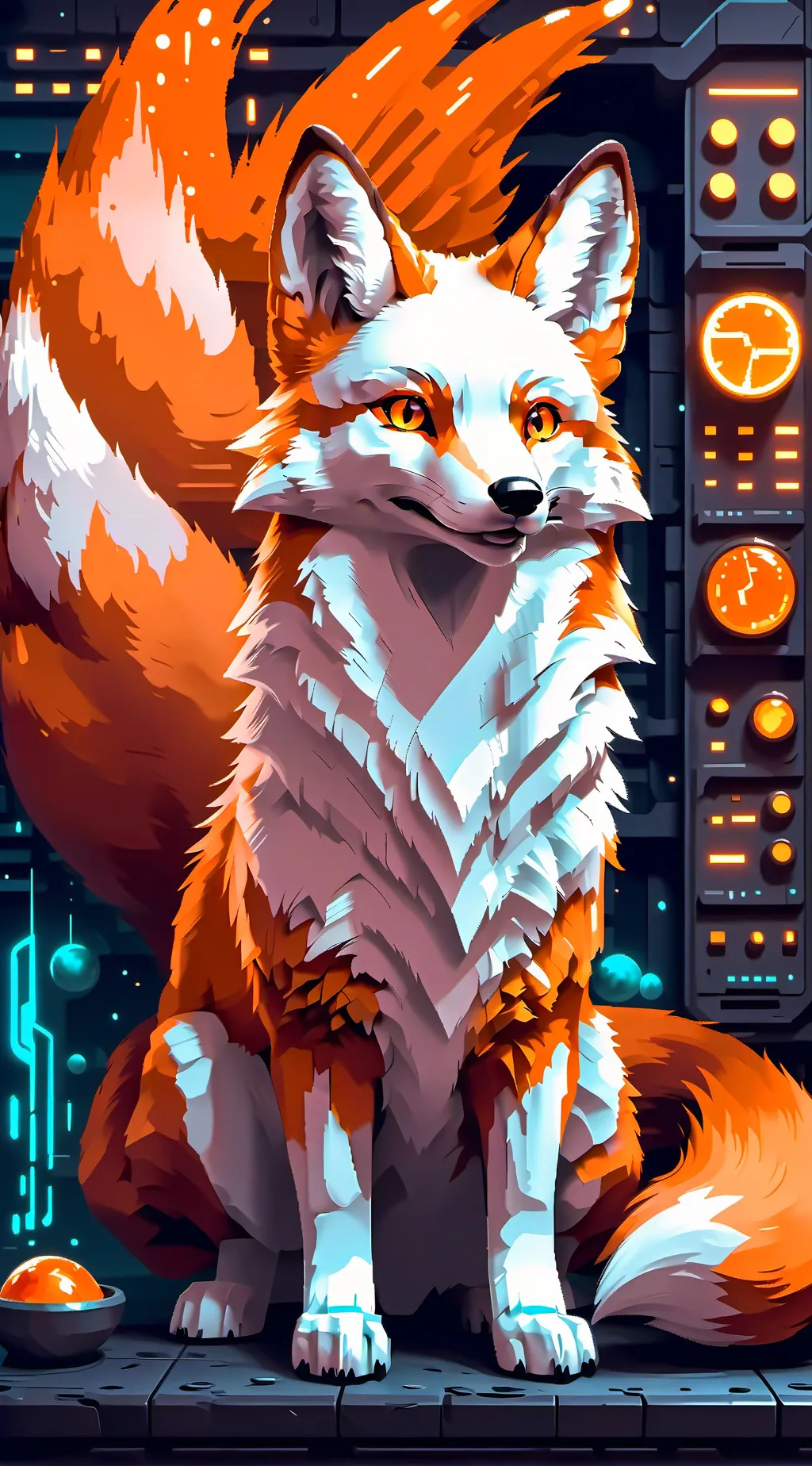 ai character: Lolbit background