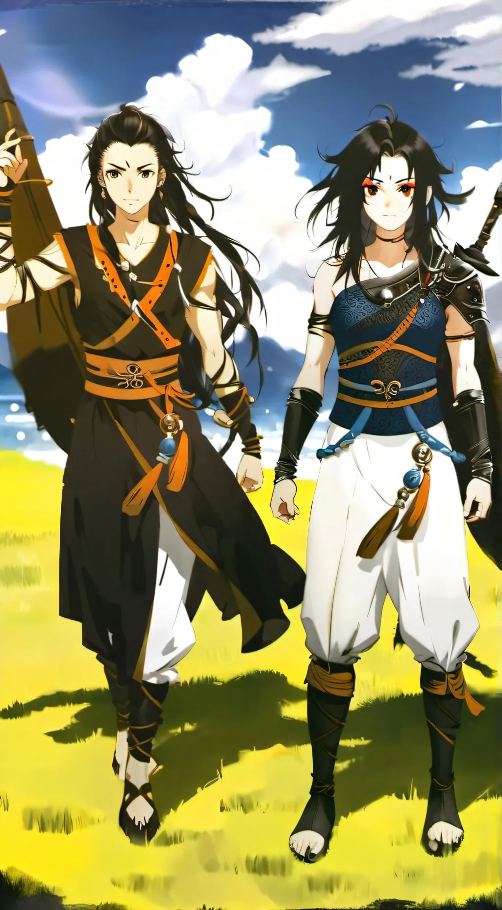 ai character: Dragon Ball X Ch.2 background