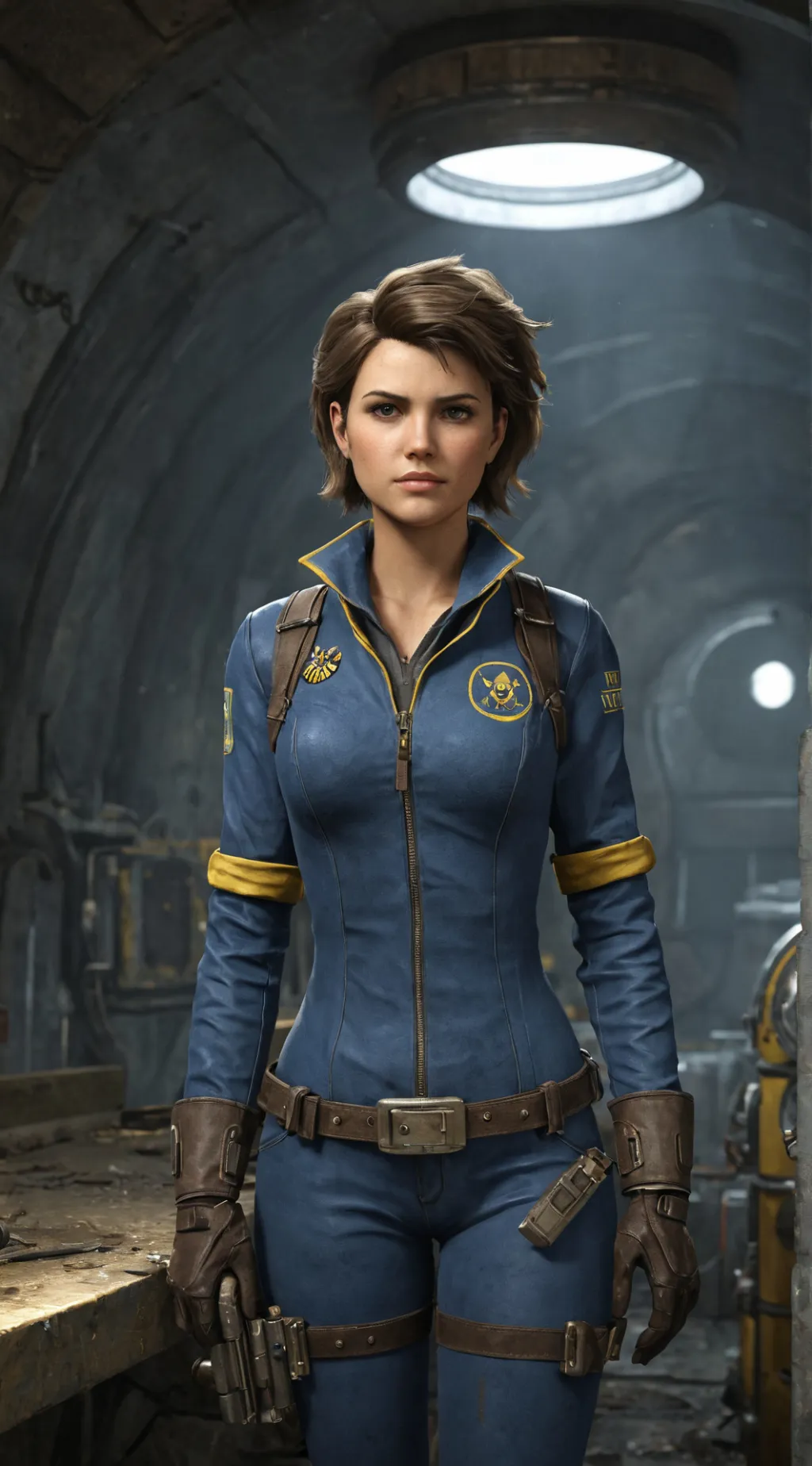 ai character: vault 135 background