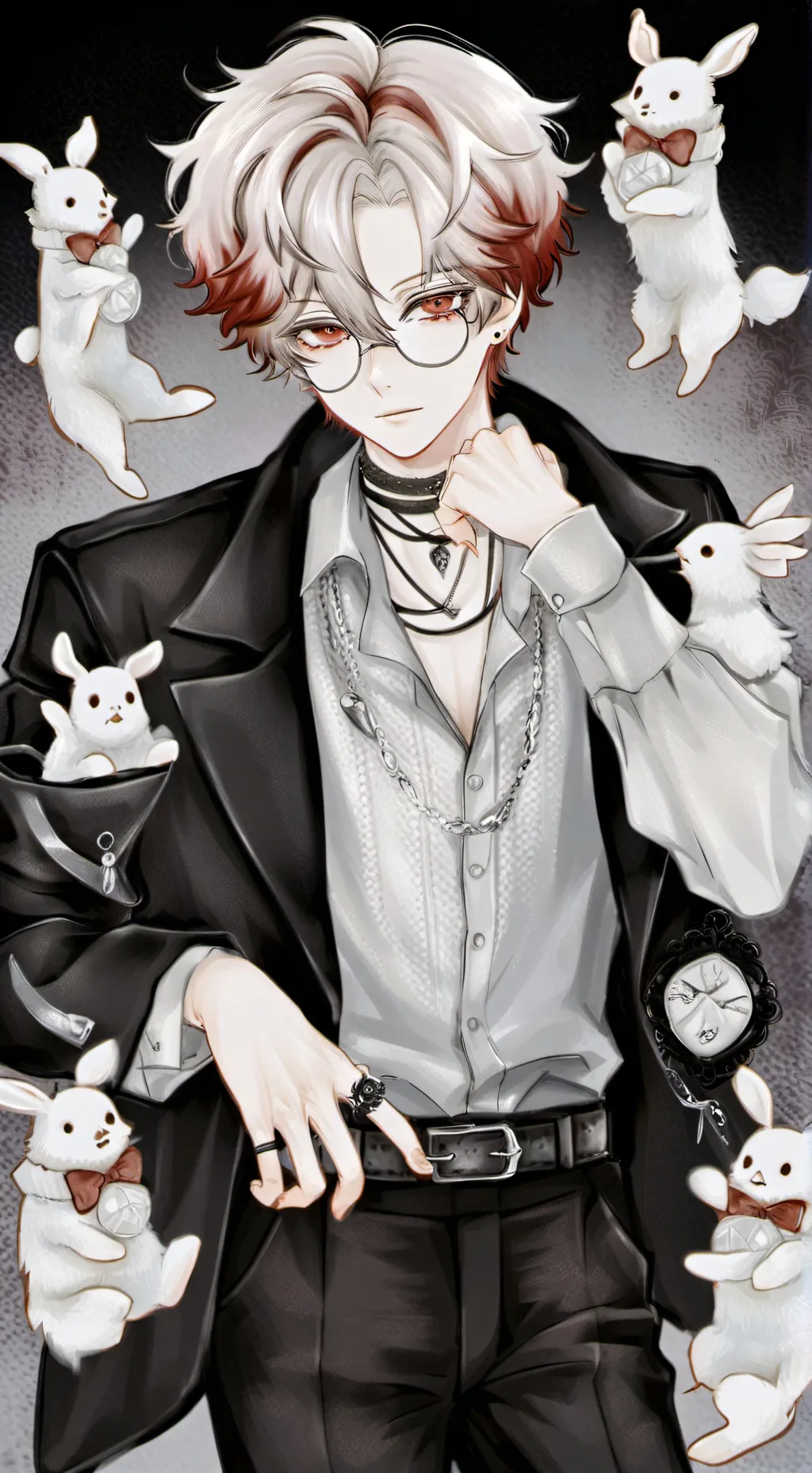 ai character: HH  background
