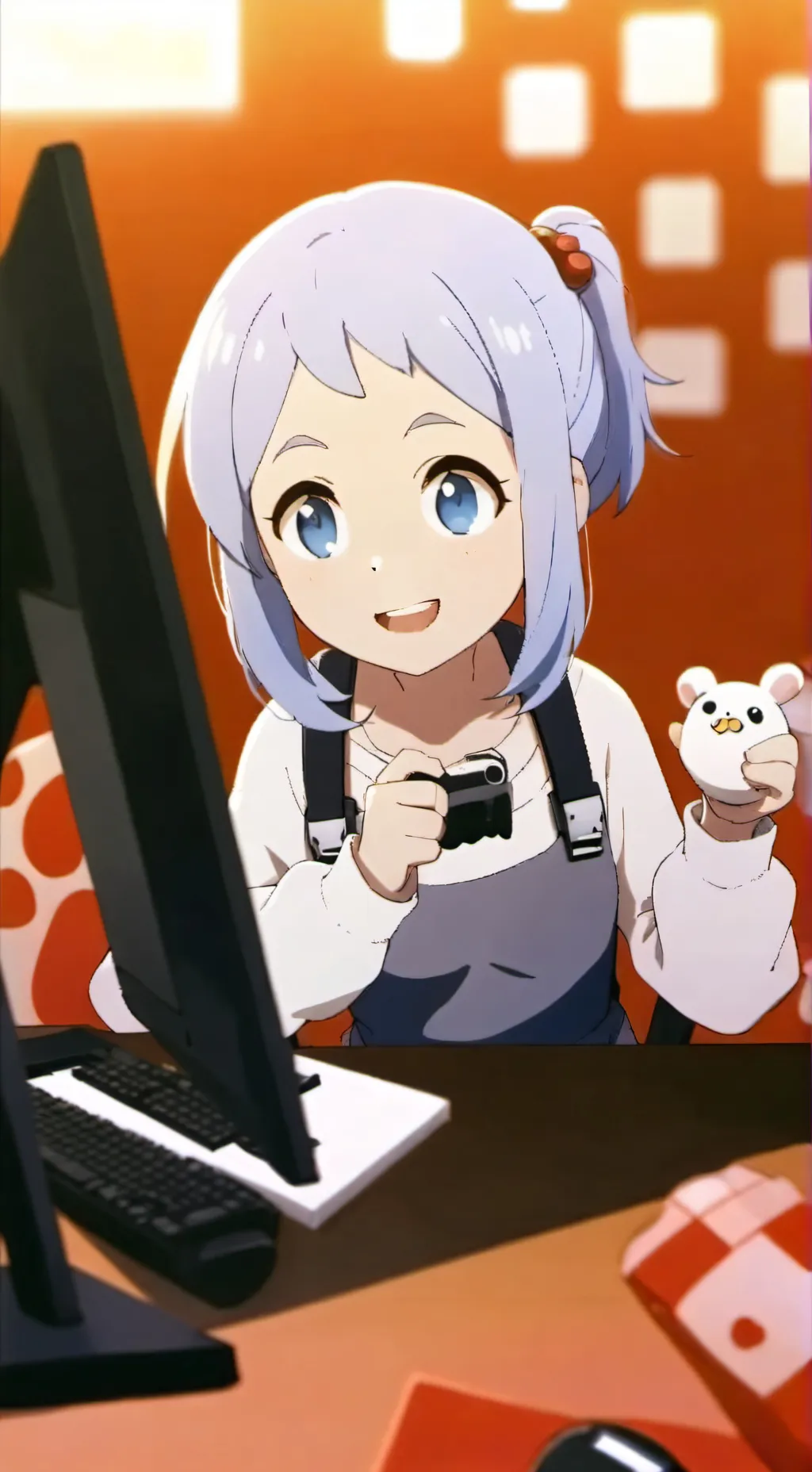 ai character: Lily  background