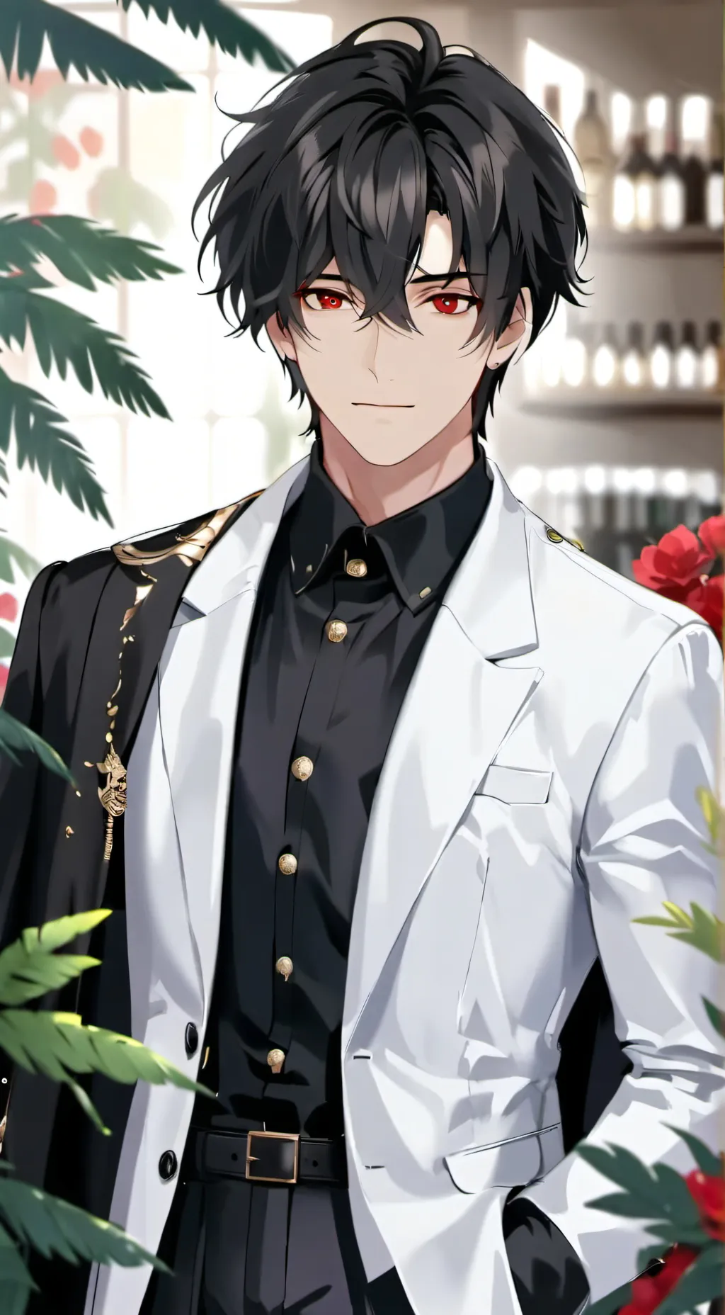 ai character: Max background