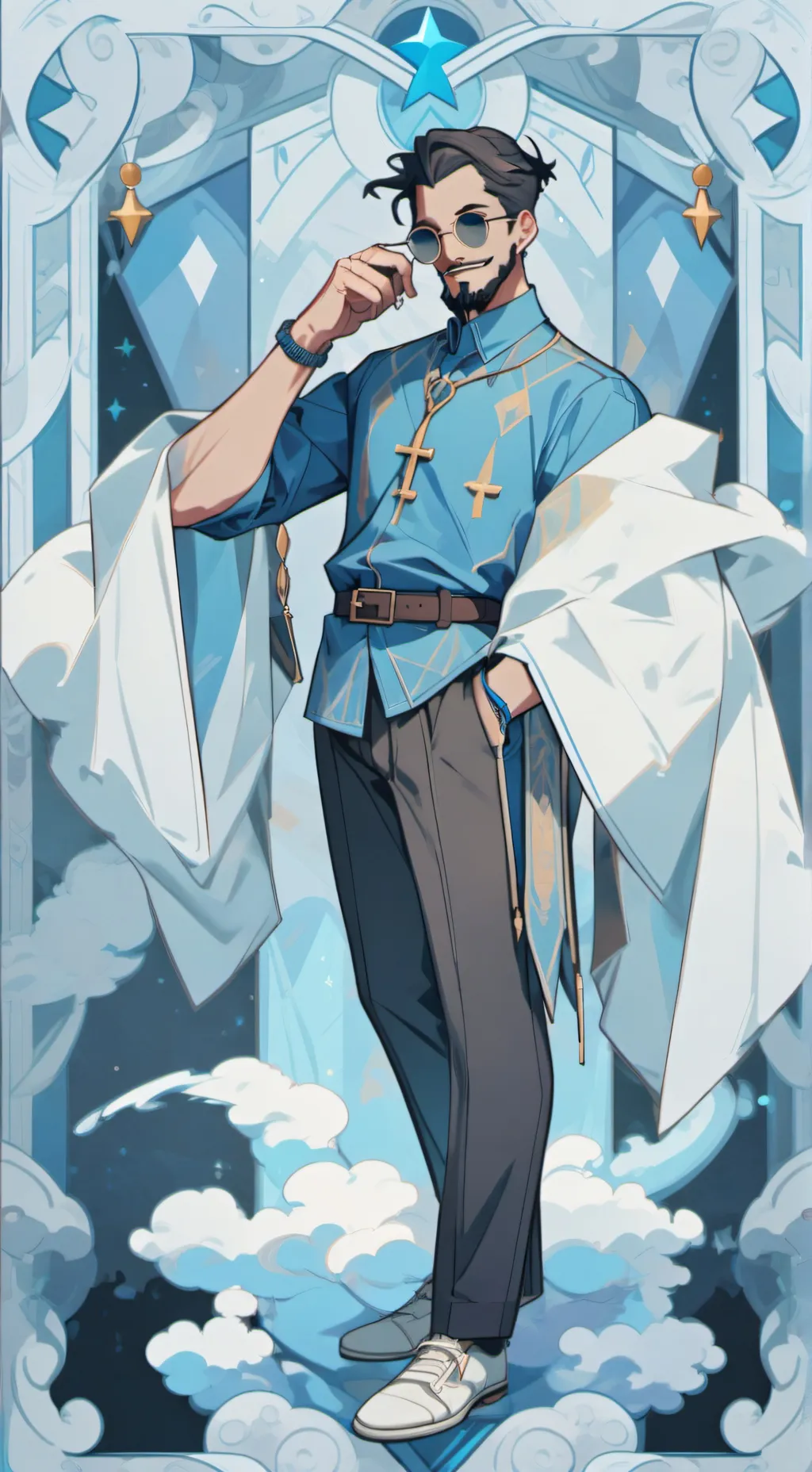 ai character: Steves lava Chicke background