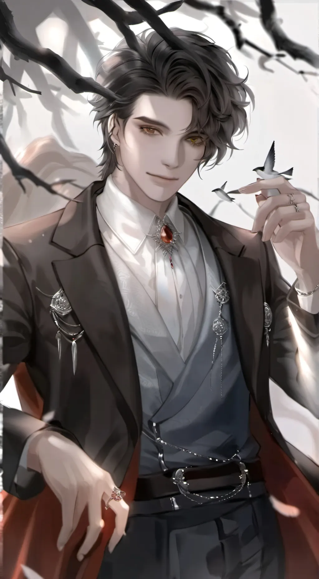 ai character: Arthur  background