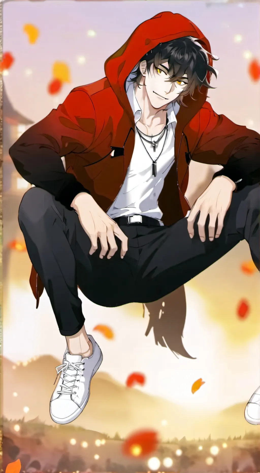 ai character: Aaron Lycan background