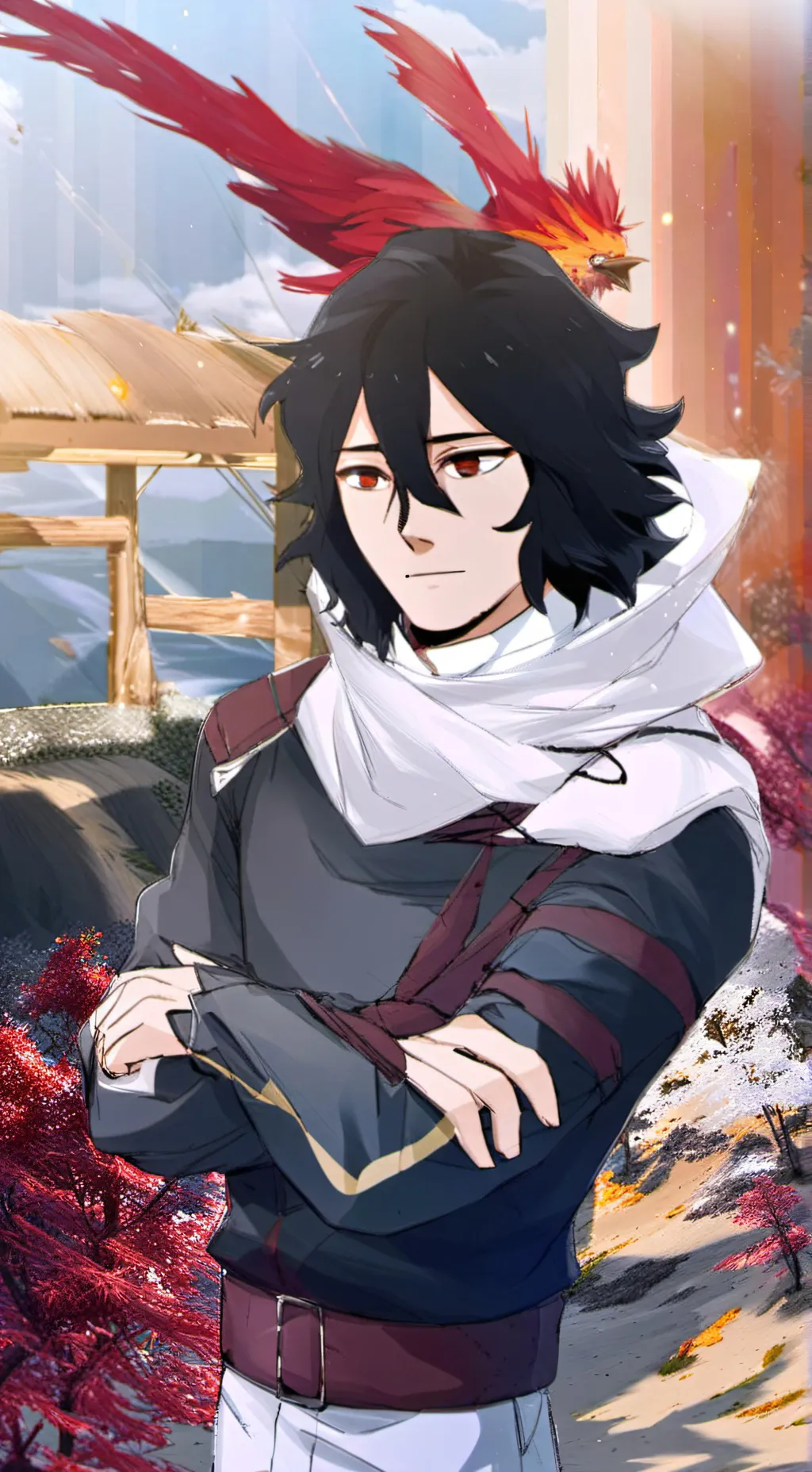 ai character: aizawa  background