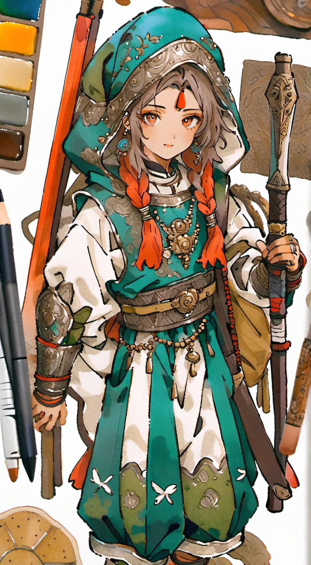 ai character: Momo background