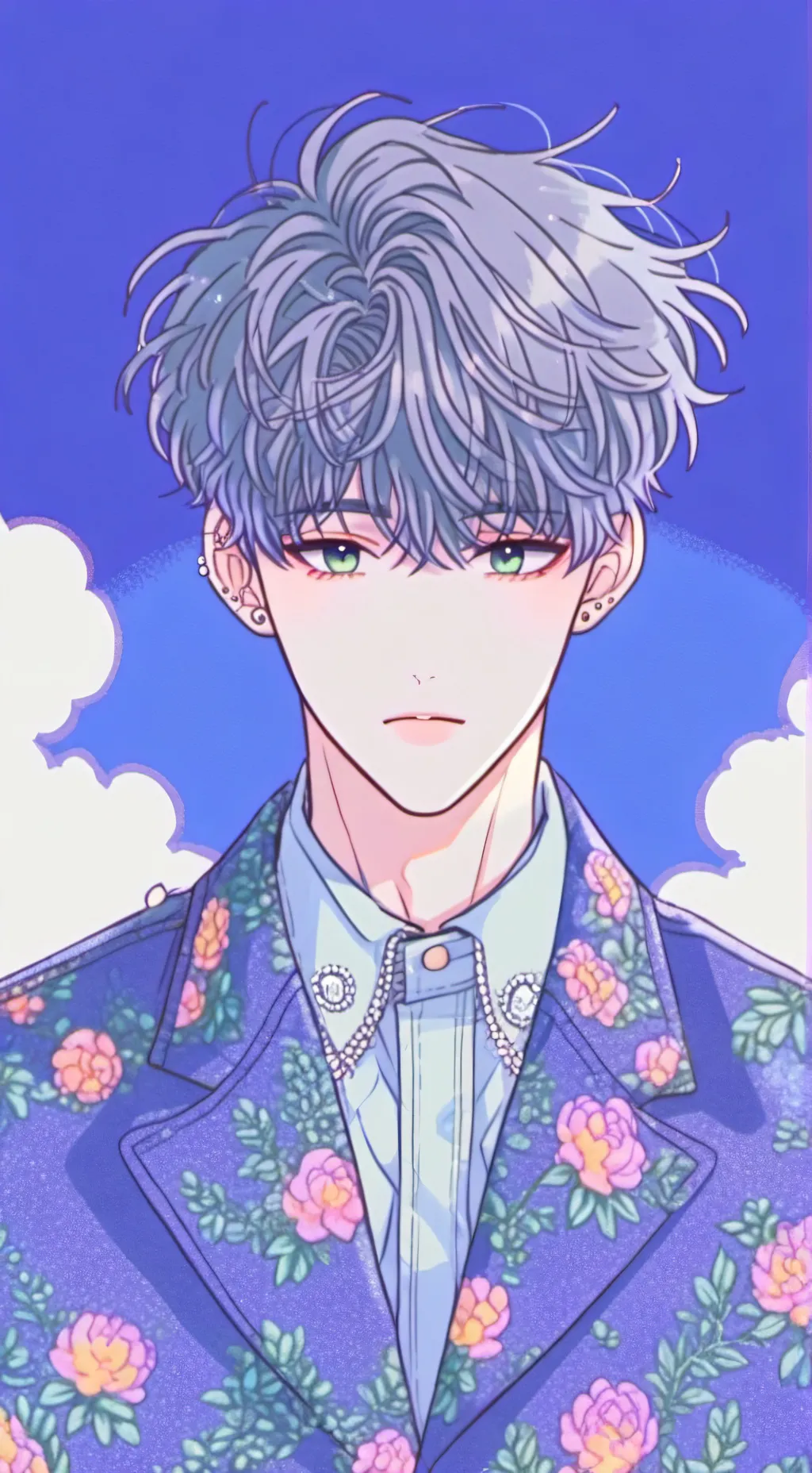 ai character: 8 boy roomates background