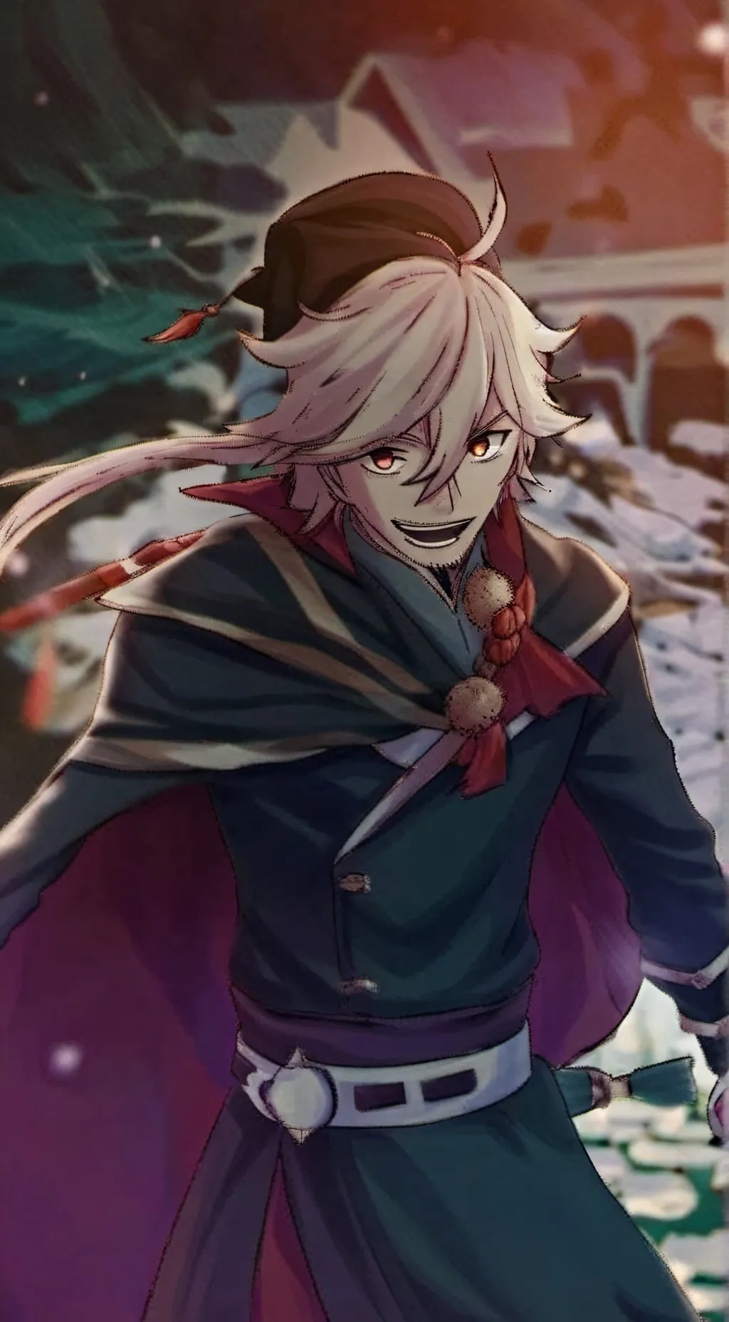 ai character: La muerte revive❤️ background
