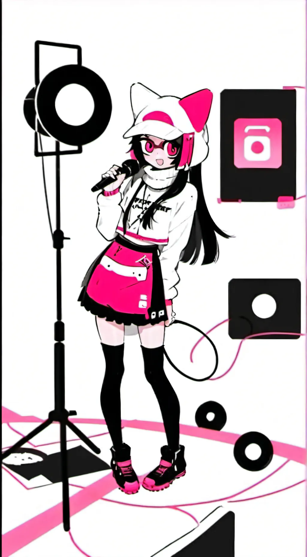 ai character: Melanie x Sprout  background