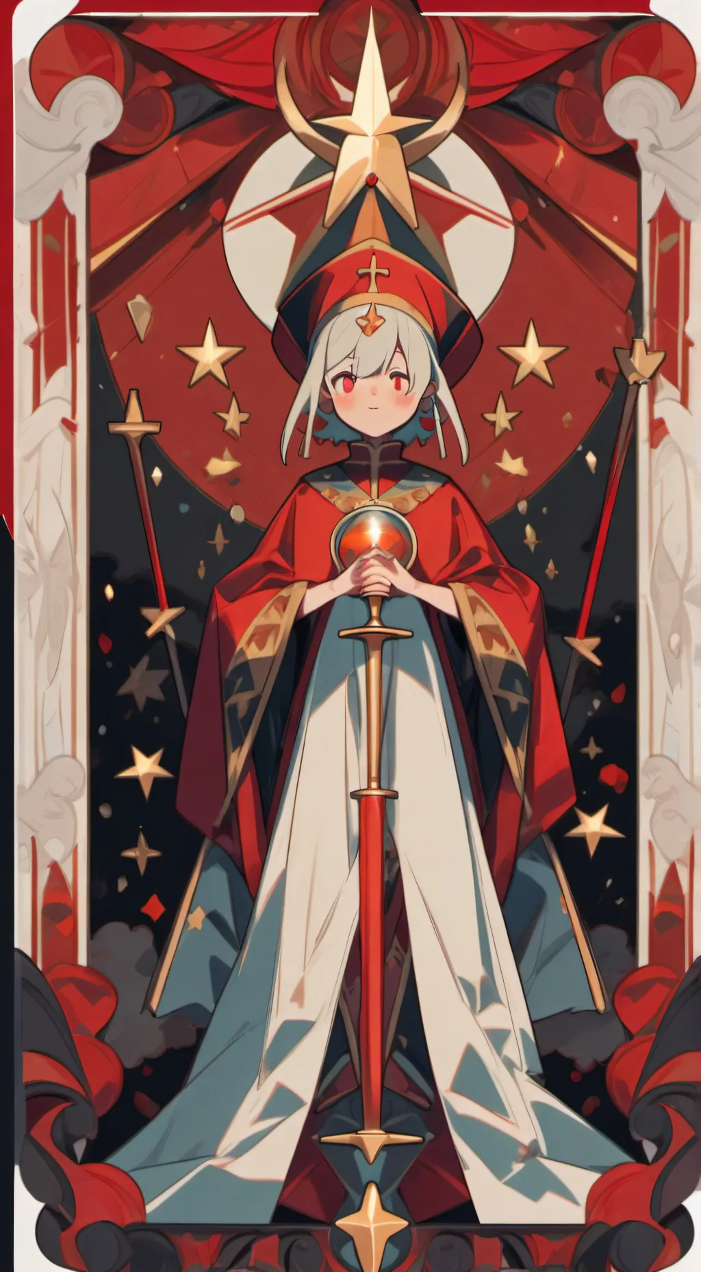 ai character: fruitcake🍓🍫 background